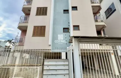 Apartamento para locação 2 dormitórios e 1 vaga de garagem no bairro camobi, san
