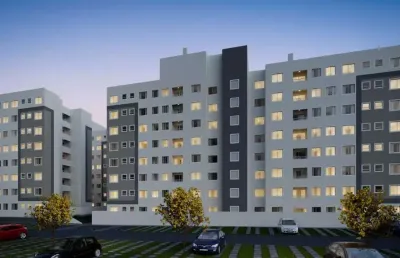 Apartamento para venda no condomínio vista do parque