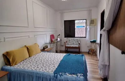 Linda e confortavel sobreposta alta na vila belmiro em santos!