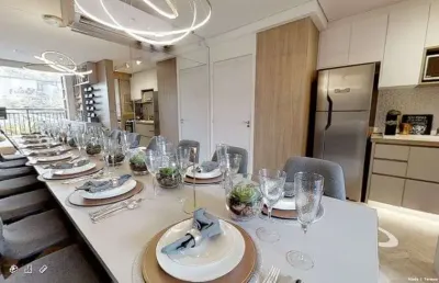 Apartamento de 69 metros quadrados no bairro rudge ramos com 2 quartos
