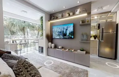 Apartamento de 50 metros quadrados no bairro vila andrade com 2 quartos