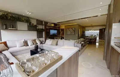 Apartamento para venda possui 100 metros quadrados com 2 quartos na chácara klabin