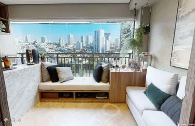 Apartamento para venda possui 68 metros quadrados com 2 quartos na mooca