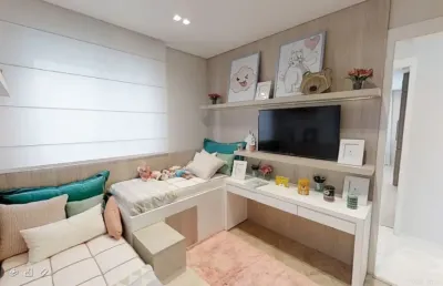 Apartamento para venda com 145 metros quadrados com 3 suites e sala ampliada