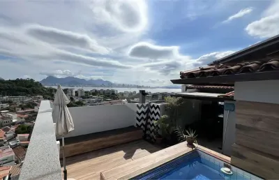 Cobertura com 3 quartos à venda na Avenida Visconde do Rio Branco, Centro, Niterói