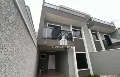 Sobrado à venda, 123 m² por r$ 720.000,00 - fazendinha - curitiba/pr