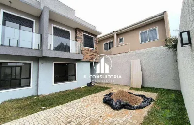 Sobrado à venda, 75 m² por r$ 575.000,00 - sítio cercado - curitiba/pr