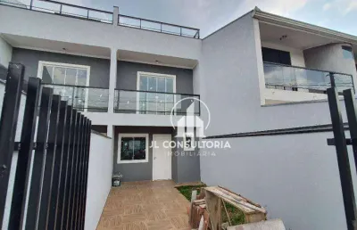 Sobrado à venda, 110 m² por r$ 420.000,00 - sítio cercado - curitiba/pr