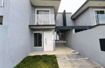 Sobrado à venda, 71 m² por r$ 485.000,00 - fazendinha - curitiba/pr