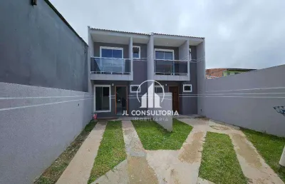 Sobrado à venda, 76 m² por r$ 380.000,00 - sítio cercado - curitiba/pr