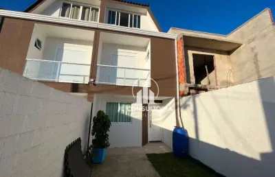 Sobrado à venda, 106 m² por r$ 440.000,00 - sítio cercado - curitiba/pr