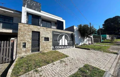 Sobrado à venda, 135 m² por r$ 699.000,00 - pinherinho - curitiba/pr