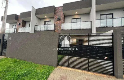 Sobrado à venda, 141 m² por r$ 849.000,00 - afonso pena - são josé dos pinhais/pr
