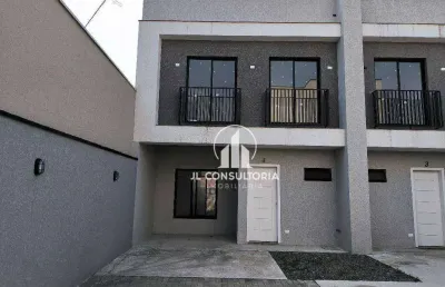 Sobrado em cond. no uberaba com três quartos/suíte e ótimo acabamento