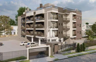Apartamento à venda, 62 m² por r$ 388.000,00 - centro - pinhais/pr