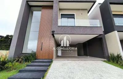Sobrado alto padrão no paysage corpal atmosphere em são josé dos pinhais