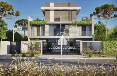 Sobrado à venda, 182 m² por r$ 1.196.694,00 - portão - curitiba/pr