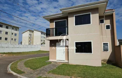 Sobrado à venda, 106 m² por r$ 499.000,00 - campo de santana - curitiba/pr