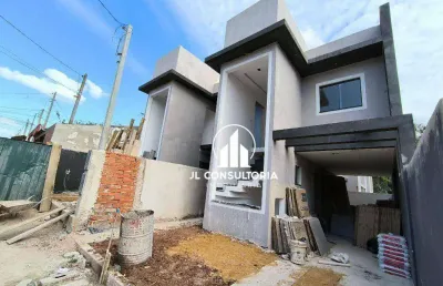 Sobrado à venda, 87 m² por r$ 549.000,00 - sítio cercado - curitiba/pr