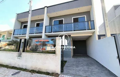 Sobrado à venda, 105 m² por r$ 460.000,00 - cidade industrial - curitiba/pr