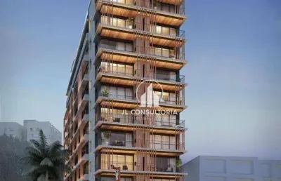 Apartamento à venda, 34 m² por r$ 591.900,00 - batel - curitiba/pr