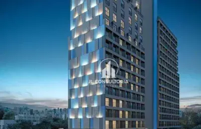 Apartamento duplex à venda, 23 m² por r$ 525.422,34 - portão - curitiba/pr