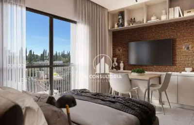 Apartamento à venda, 27 m² por r$ 349.356,00 - alto da glória - curitiba/pr