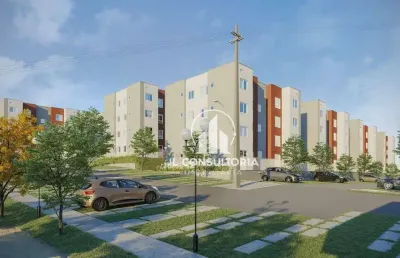 Apartamento à venda, 35 m² por r$ 232.700,00 - jardim silvana - almirante tamandaré/pr