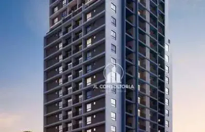 Studio à venda, 26 m² por r$ 399.700,00 - novo mundo - curitiba/pr
