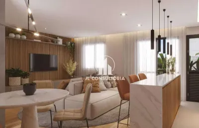Apartamento à venda, 54 m² por r$ 429.696,45 - capão raso - curitiba/pr