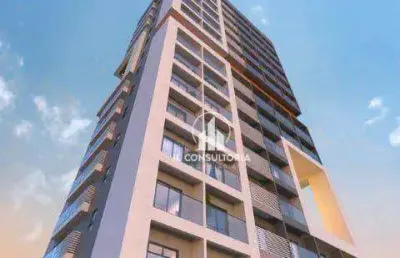 Studio com 1 dormitório à venda, 24 m² por r$ 334.500,00 - centro - curitiba/pr