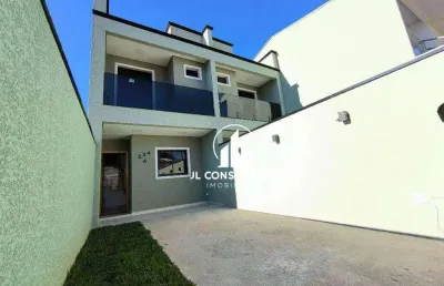 Sobrado à venda, 84 m² por r$ 550.000,00 - sítio cercado - curitiba/pr