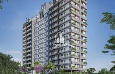 Apartamento à venda, 33 m² por r$ 388.828,00 - bairro alto - curitiba/pr