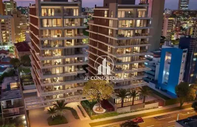 Apartamento com 4 dormitórios à venda, 214 m² por r$ 3.927.000,00 - centro - curitiba/pr