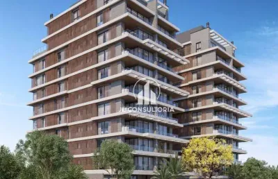 Cobertura com 4 dormitórios à venda, 302 m² por r$ 7.068.000,00 - centro - curitiba/pr
