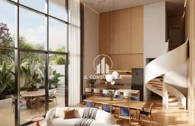 Apartamento garden à venda, 245 m² por r$ 2.994.754,00 - bigorrilho - curitiba/pr