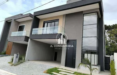 Sobrado à venda, 257 m² por r$ 1.980.000,00 - aviação - são josé dos pinhais/pr