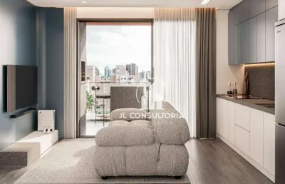 Apartamento à venda, 55 m² por r$ 741.559,00 - ahú - curitiba/pr