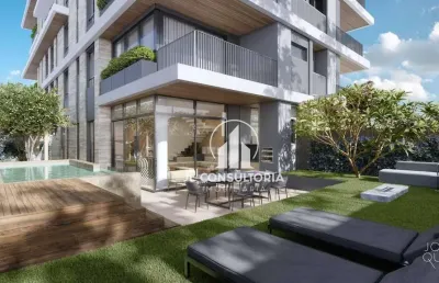 Apartamento garden à venda, 317 m² por r$ 3.998.597,00 - ahú - curitiba/pr