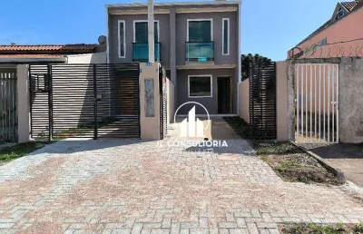Sobrado à venda, 70 m² por r$ 370.000,00 - cidade industrial - curitiba/pr