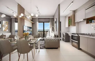 Apartamento à venda, 49 m² por r$ 456.990,00 - lindóia - curitiba/pr