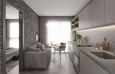 Apartamento à venda, 26 m² por r$ 296.063,00 - bacacheri - curitiba/pr