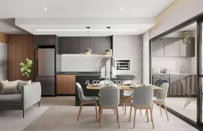 Apartamento à venda, 72 m² por r$ 711.900,00 - novo mundo - curitiba/pr