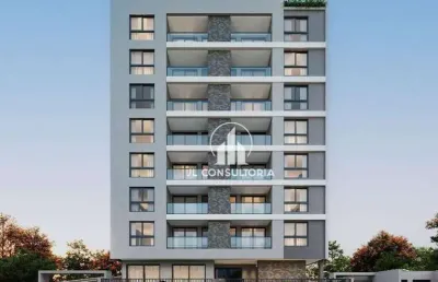 Apartamento com 1 dormitório à venda, 30 m² por r$ 386.048,00 - bacacheri - curitiba/pr