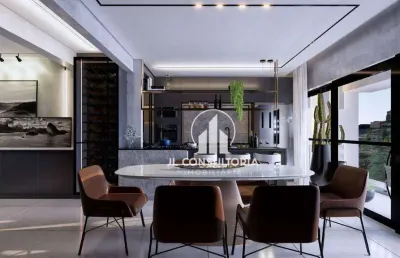 Cobertura à venda, 249 m² por r$ 2.950.000,00 - ecoville - curitiba/pr