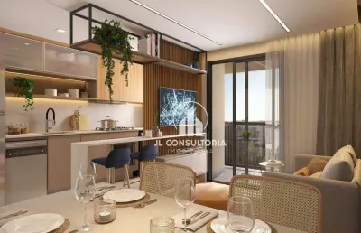 Apartamento garden à venda, 64 m² por r$ 683.744,00 - hauer - curitiba/pr
