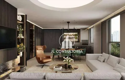 Apartamento duplex à venda, 245 m² por r$ 4.456.800,00 - cabral - curitiba/pr