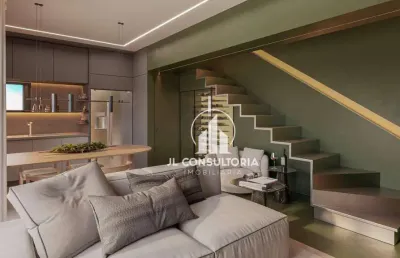 Apartamento duplex à venda, 71 m² por r$ 998.240,00 - água verde - curitiba/pr