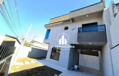 Sobrado à venda, 88 m² por r$ 600.000,00 - sítio cercado - curitiba/pr