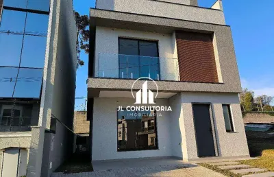 Sobrado à venda, 169 m² por r$ 1.299.000,00 - umbará - curitiba/pr